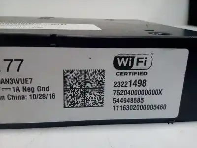 Peça sobressalente para automóvel em segunda mão módulo eletrônico por opel mokka 1.4 16v turbo (bivalent. gasolina / lpg) referências oem iam 23221498 - 544948685 - 121200402  