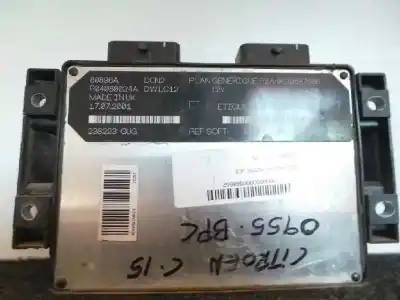Second-hand car spare part ECU ENGINE CONTROL for CITROEN C15  OEM IAM references R04080024A - DCN2 - DWLC12 - 9642414980 - 96395876  