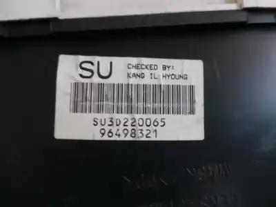 Peça sobressalente para automóvel em segunda mão quadrante por daewoo tacuma (u100) 1.6 referências oem iam 96498321  