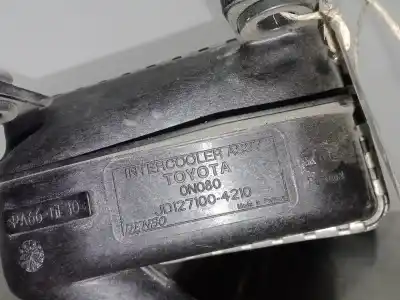 Pezzo di ricambio per auto di seconda mano intercooler per toyota auris (_e15_) 1.4 d-4d (nde150_) riferimenti oem iam jd1271004210  