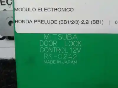 Second-hand car spare part electronic module for honda prelude (bb1/2/3) 2.2i (bb1) oem iam references rk0242  