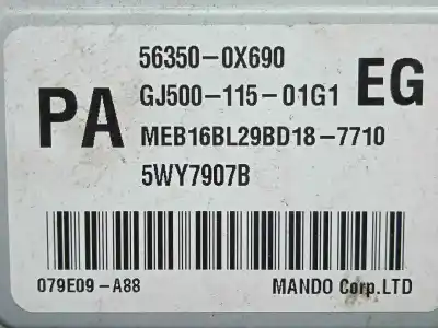 Автозапчастина б/у електронний модуль для hyundai i10 i (pa) 1.2 посилання на oem iam 563500x690 - gj50011501g1   Автозапчастина б/у електронний модуль для hyundai i10 i (pa) 1.2 посилання на oem iam 563500x690 - gj50011501g1