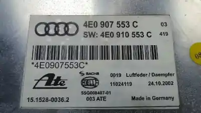 Автозапчастина б/у блок управління підвіски для audi a8 (4e2) 4.2 quattro посилання на oem iam 4e0907553c - 4e0910553c - 15152800362  