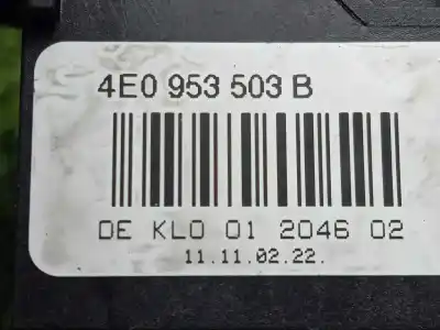 Автозапчастина б/у команда чистити для audi a8 (4e2) 4.2 quattro посилання на oem iam 4e0953503b  