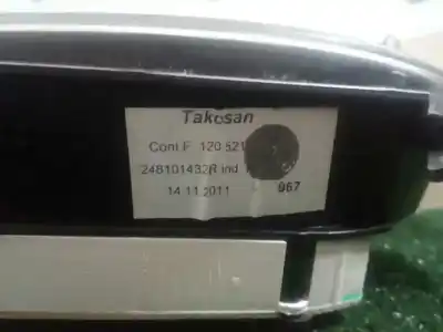 Peça sobressalente para automóvel em segunda mão quadrante por dacia sandero stepway referências oem iam 216720407 - 248101432r  