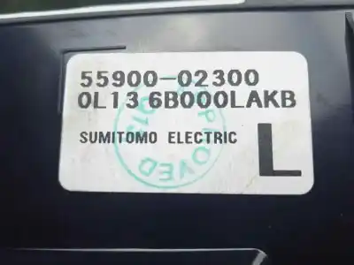 Peça sobressalente para automóvel em segunda mão comando de sofagem (chauffage / ar condicionado) por toyota auris (_e15_) 1.4 d-4d (nde150_) referências oem iam 5590002300  