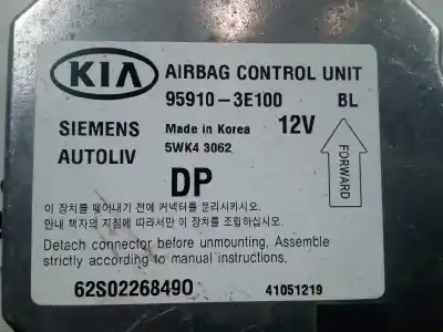Автозапчастина б/у блок управління подушками безпеки для kia sorento i (jc) 2.5 crdi посилання на oem iam 959103100 - 5wk43062   Автозапчастина б/у блок управління подушками безпеки для kia sorento i (jc) 2.5 crdi посилання на oem iam 959103100 - 5wk43062