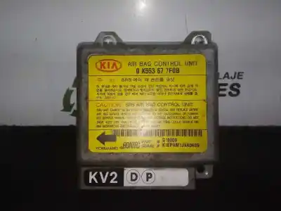 Pezzo di ricambio per auto di seconda mano centralina airbag per kia carnival i (up) 2.9 tdi riferimenti oem iam ok553677f0b - 0k553677f0b