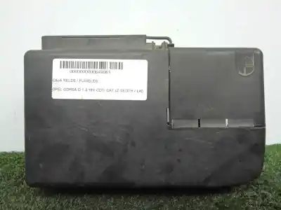 Second-hand car spare part FUSE BOX UNIT for OPEL CORSA D (S07)  OEM IAM references 17184351 - 17184341  