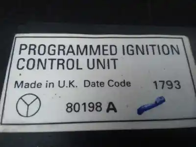 Second-hand car spare part ecu engine control for mg montego 2.0 oem iam references 80198a - nnn10016  