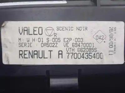 Автозапчастина б/у клімат-контроль для renault scenic rx4 (ja0) 2.0 16v посилання на oem iam 7700435400 - 69470001  