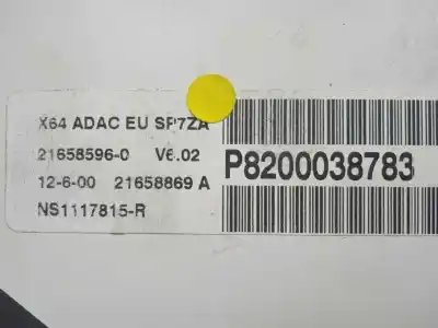 Автозапчастина б/у панель інструментів для renault scenic rx4 (ja0) 2.0 16v посилання на oem iam 8200038783 - p8200038783  