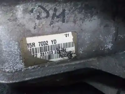 Second-hand car spare part gearbox for ford focus c-max (cap) 1.6 tdci cat oem iam references 3m5r7002yd  5 velocidades