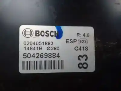 Second-hand car spare part brake servo for iveco daily ka 3.0 diesel cat oem iam references 0204051883 - 504269884  