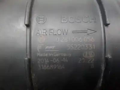 Автозапчастина б/у витратомір повітря для iveco daily ka 3.0 diesel cat посилання на oem iam 0281006056 - 55220331  
