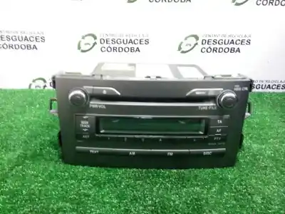 Pezzo di ricambio per auto di seconda mano impianto audio / radio cd per toyota auris 1.3 16v cat riferimenti oem iam 8612002521