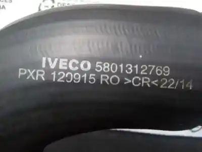 Автозапчастина б/у трубопровод турбокомпенсатора для iveco daily ka 3.0 diesel cat посилання на oem iam 58013612769  