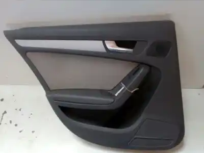Peça sobressalente para automóvel em segunda mão forra / revestimento da porta traseira esquerda por audi a4 berlina (b8) 1.8 16v tfsi referências oem iam 