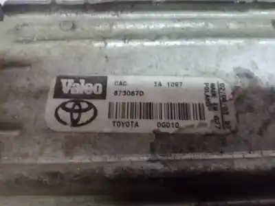 Peça sobressalente para automóvel em segunda mão intercooler por toyota corolla (e12) 2.0 turbodiesel cat referências oem iam 8730670 - 0g010 - valeo  