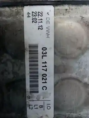 Автозапчасти б/у охладитель моторного масла за audi a5 coupe (8t) 2.0 tdi ссылки oem iam 03l117021c  