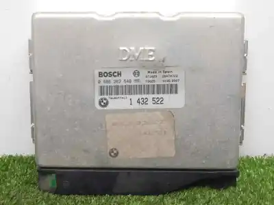 Second-hand car spare part ecu engine control for bmw serie 3 compacto (e36) 1.6 cat oem iam references 0986262540 - 1432522
