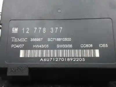 Автозапчасти б/у электронный модуль за saab 9-3 combi (e50) 1.9 d ссылки oem iam 12778377 - 356967 - sc718810500  