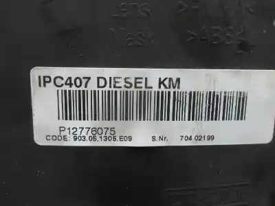 Автозапчастина б/у панель інструментів для saab 9-3 combi (e50) 1.9 d посилання на oem iam 12776075 - p12776075  