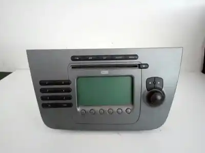 Peça sobressalente para automóvel em segunda mão sistema de áudio / rádio cd por seat toledo (5p2) 2.0 tdi referências oem iam 5p1035186n87