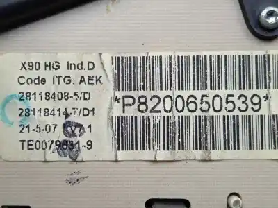 Second-hand car spare part dashboard for dacia logan (ls_) 1.6 (lsob lsod lsof lsoh) oem iam references 8200650539d  