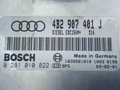Second-hand car spare part ecu engine control for audi a6 berlina (4b2) 2.5 tdi oem iam references   