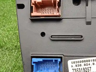 Peça sobressalente para automóvel em segunda mão comando de sofagem (chauffage / ar condicionado) por fiat stilo (192) 1.9 jtd cat referências oem iam 735319257  