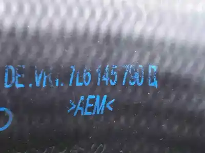 Автозапчастина б/у трубопровод турбокомпенсатора для volkswagen touareg (7la, 7l6, 7l7) 2.5 r5 tdi посилання на oem iam 7l6145790d  