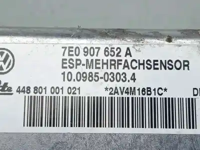 Автозапчастина б/у комплектор esp для volkswagen touareg (7la, 7l6, 7l7) 2.5 r5 tdi посилання на oem iam 10098503034 - 7e0907652a   Автозапчастина б/у комплектор esp для volkswagen touareg (7la, 7l6, 7l7) 2.5 r5 tdi посилання на oem iam 10098503034 - 7e0907652a