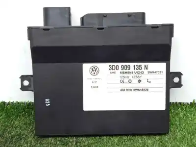 Автозапчастина б/у електронний модуль для volkswagen touareg (7la, 7l6, 7l7) 2.5 r5 tdi посилання на oem iam 5wk47021 - 3d0909135n Автозапчастина б/у електронний модуль для volkswagen touareg (7la, 7l6, 7l7) 2.5 r5 tdi посилання на oem iam 5wk47021 - 3d0909135n