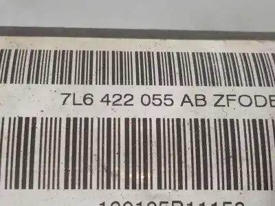 Автозапчастина б/у рульмова рейка для volkswagen touareg (7la, 7l6, 7l7) 2.5 r5 tdi посилання на oem iam 7l6422055ab  1550mm - zf