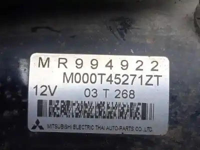 Автозапчастина б/у двигун запускається для smart forfour 1.3 cat посилання на oem iam mr994922 - m000t45271zt  