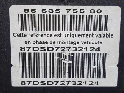 Recambio de automóvil de segunda mano de abs para peugeot 308 1.6 16v referencias oem iam 9663575580 - 0265800555 - 0265231796 - 960107180  