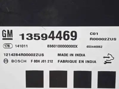 Pezzo di ricambio per auto di seconda mano modulo elettronico per opel mokka 1.7 16v cdti riferimenti oem iam 13594469  