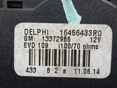 Автозапчасти б/у отопительный двигатель за opel mokka 1.7 16v cdti ссылки oem iam 16456433r0 - 13372966  