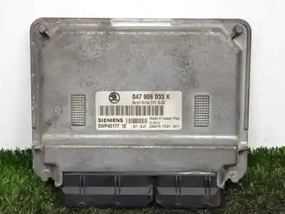 Автозапчасти б/у блок управления двигателем за skoda fabia (6y2/6y3) 1.4 ссылки oem iam 5wp40177 - 047906033k - simos3