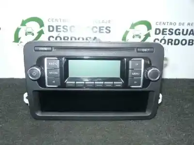 İkinci el araba yedek parçası SES SISTEMI / RADYO CD için VOLKSWAGEN POLO V (6R1, 6C1)  OEM IAM referansları 5M0035156B  