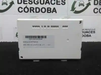 Peça sobressalente para automóvel em segunda mão módulo eletrônico por opel agila (b) (h08) 1.2 (f68) referências oem iam 3677051k40