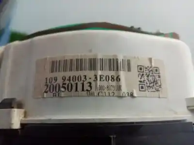 Pezzo di ricambio per auto di seconda mano pannello degli strumenti per kia sorento i (jc) 2.5 crdi riferimenti oem iam 940033e086  