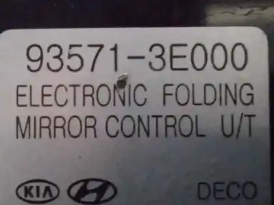 Pezzo di ricambio per auto di seconda mano modulo elettronico per kia sorento i (jc) 2.5 crdi riferimenti oem iam 935713e000  