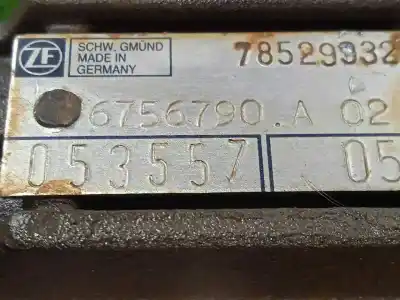 Автозапчастина б/у рульмова рейка для land rover range rover (lm) 3.0 td6 посилання на oem iam 6756790  1540mm - zf