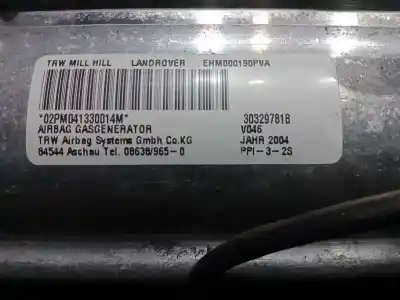 Second-hand car spare part front right air bag for land rover range rover (lm) 3.0 td6 oem iam references ehm000190pva  