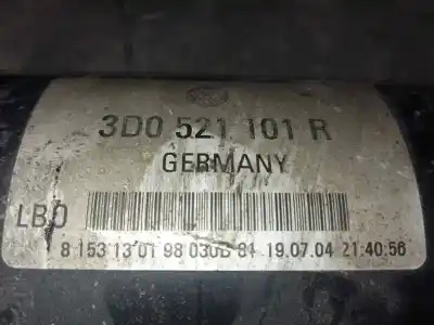 Pezzo di ricambio per auto di seconda mano trasmissione centrale per volkswagen phaeton (3d2/3d8) 4.9 v10 tdi cat (ajs) riferimenti oem iam 3d0521101r longitud: 1770mm trasera - 2.tramos