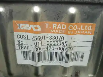 Pezzo di ricambio per auto di seconda mano raffreddatore egr per toyota auris (_e15_) 1.4 d-4d (nde150_) riferimenti oem iam 2560133070 - 13064200003  