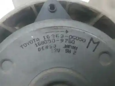 Second-hand car spare part radiator cooling fan for toyota yaris (ksp9/scp9/nlp9) 1.4 turbodiesel cat oem iam references 163630g050 - 1680009760  ø diametro: 375mm