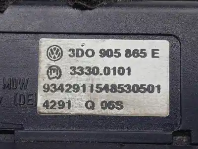 Pezzo di ricambio per auto di seconda mano interruttore di avviamento per volkswagen phaeton (3d2/3d8) 4.9 v10 tdi cat (ajs) riferimenti oem iam 3d0905865e  